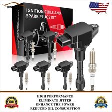 6 Ignition Coil & Spark Plug Kit For Infiniti EX35 FX35 G25 G35 JX35 M35h picture
