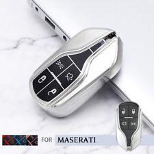 Soft TPU Car Key Fob Case Cover For Maserati Quattroporte Ghibli Levante GTS picture