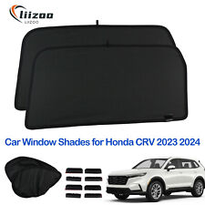 2Pcs Car Window Sun Shades for Honda CRV 2023 2024 Rear Side Sun Shade Blocker picture