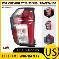 For 2021 2022 2023 Chevy Suburban Tahoe Tail Light Rear Lamp Left OEM 84849416 picture