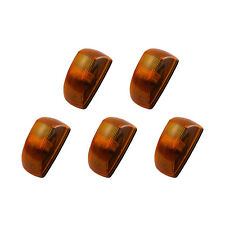 5Pcs LED Front Cab Roof Top Marker Light Amber Lamps Fit For Freightliner M2 106 picture