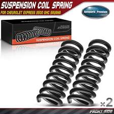 2x Front Coil Springs for Chevrolet Express 3500 GMC Savana 3500 2006-2016 6.6L picture
