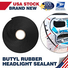 4M/13FT Butyl Tape Rubber Glue Headlight Sealant Retrofit Reseal Waterproof picture