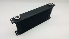 10 Rows Black Racing Engine Oil Cooler Port Fittings AN -10 Exchangeable picture