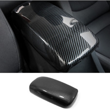 Carbon fiber look Central armrest storage box Cover For Toyota Corolla 2019-2024 picture