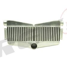 REV9 V2 UNIVERSAL TWIN TURBO INTERCOOLER FMIC 27X13X3.5 400-800HP 2 IN 1 OUT picture