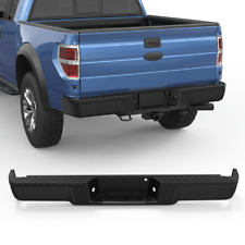 1PCS Rear Bumper Assy Black For 2009-2014 Ford F150 Without Parking Sensor Holes picture