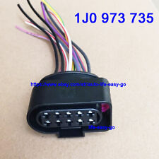 1x Genuine 10 Pin Headlight Connector Plug for Audi VW Seat Skoda 1J0 973 735  picture