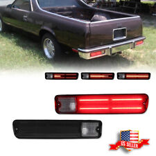 Smoked LED Rear Tail Lights For 79-87 Chevrolet El Camino Malibu GMC Caballero picture