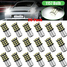 20x 1157 LED Tail Brake Stop Reverse Parking Turn Signal Light Bulbs Super White picture