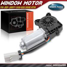Front Passenger Power Window Motor w/ 6-Pin for Jeep Liberty 08-12 Dodge Nitro picture