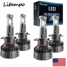 LITAMPO H11 LED Headlight Kit Low Beam Bulbs Super Bright 360000LM 6500K 4PCS picture