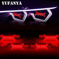 X Concept Red LED Angel Eyes DRL M4 Headlights Fit BMW F80 M3 F82 F83 F32 F36 picture