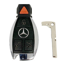 OEM Mercedes Keyless Remote Fob + UNCUT Key Mercedes Benz IYZDC07 DC10 DC11 DC12 picture