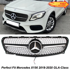 LED GTR Style Grille Grill For Mercedes Benz X156 2018-2020 GLA180 GLA200 GLA250 picture