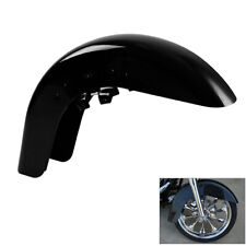 Vivid Black Front Fender Fit For Harley Touring Electra Street Road Glide 89-13 picture