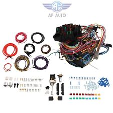 22 Circuit Wiring Harness Street Hot Rat Rod Custom Wire Kit XL WIRES Universal picture
