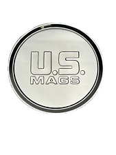 U.S. Mags Chrome Push In Wheel Center Cap 1015-09-06P picture