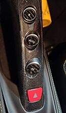 Fits Ferrari FF 12-16 F1 Gear Button in Black Carbon Fiber Kit picture