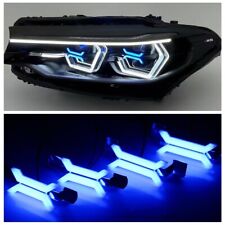 4Pcs LED X Concept Headlights DRL Angel Eyes 3528SMD For BMW F30/F31/F80/F81/M3 picture