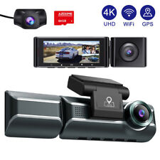 AZDOME 3 Lens Car True 4K Dash Cam WiFi GPS Track Dash Camera Video Recorder picture