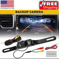 170° 7 LEDS Car Rear View Backup Camera Reverse HD Night Vision Waterproof  Kit picture