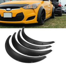 For Hyundai Veloster Tires Fender Flares Over Wide Body Wheel Arches Flexible 4X picture