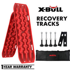 X-BULL GEN3.0 Recovery Tracks Sand Traction 2PCS Snow Mud Tire Ladder Red picture