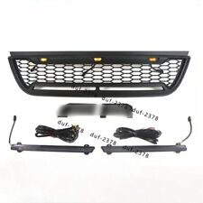 Front Bumper Grille W/LED Light &Lower Light Strip For Ford Explorer 2002-2005 picture