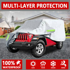 For Jeep Wrangler CJ YJ TJ JK 2 Door All Weather Protection Waterproof Car Cover picture