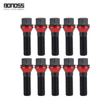 10Pc 47mm 14x1.25 Black Extended Wheel Bolts for BMW M3 G80 G20 G21 M5 F90 G30 picture