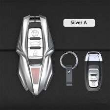 Zinc Alloy Car Smart Remote Key Fob Cover Case Holder For Audi A4 A3 A5 A6 Q5 TT picture
