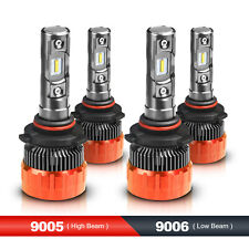 MOSTPLUS 9005+9006 160W 16000LM LED Headlight Hi/Low Beams 6000K White Bulbs picture