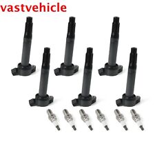 6PCS Ignition Coil and Spark Plug For 2005-2018 19 Toyota Avalon 3.5L picture