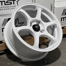 16x7 Glossy White Wheels MST MT40 5x114.3 38 (Set of 4)  73.1 picture