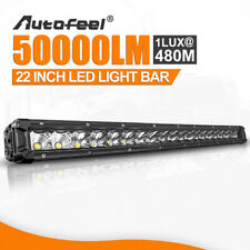 22 inch LED Light Bar 200W Single Row Spot Flood Combo For Pickup ATV UTV Truck picture