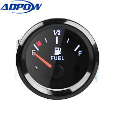 Marine Fuel Level Gauge Universal Fuel Meter 52mm 240-33Ohm Signal w/ Backlight picture