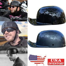 Unisex Vintage Baseball Style Cap Retro Motorcycle Helmet Retro Open Face Moped picture