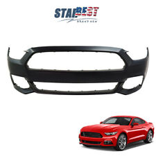 Front Bumper Cover Black Primed Fit For Ford Mustang 2015 2016 2017 Plastic picture