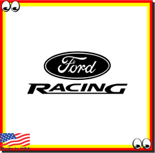 Ford Racing Vinyl Cut Decal Sticker Car Truck Window picture