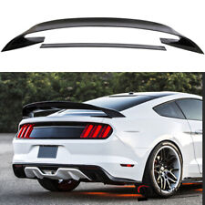 Fits 2015-2023 Ford Mustang GT350 GT350R Style Trunk Spoiler Gloss Black picture