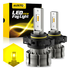 AUXITO CANBUS 2504 5202 LED Fog Light Bulbs 3000K Yellow Extremely bright B3F picture