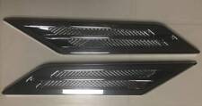 2PIECE PACKAGE CADILLAC CTS TYPE UNIVERSAL CHROME SIDE FENDER VENT LEFT&RIGHT picture