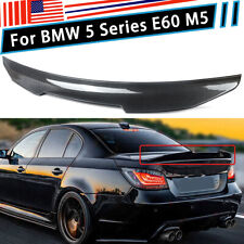 For 2004-2010 BMW 5-Series E60 Sedan PSM-Style Carbon Color Trunk Spoiler Wing picture