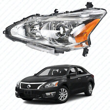 For 2013 2014 2015 Nissan Altima Chrome Halogen Headlight Assembly Driver Side picture