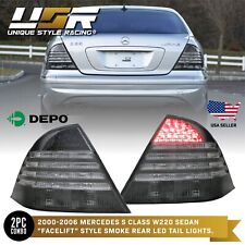 DEPO All Smoke W/ Circuit Board LED Tail Light For 2000-06 Mercedes W220 S Class picture