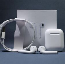 Apple Airpods 2nd Generation Bluetooth Earbuds Earphone + White Charging Case US picture