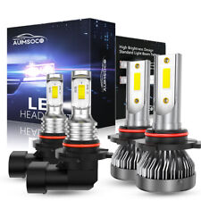 4Pcs LED Headlight High Low Beam Bulbs For Ford Explorer 2002-2005 White 8000K picture