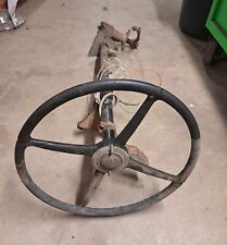 1937 Ford Pickup Truck Steering Wheel Steering Column Horn Button picture