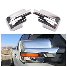 2PCS Chrome Full Mirror Covers For 09-14 Ford F-150 W/Turn Signal Light Hole picture